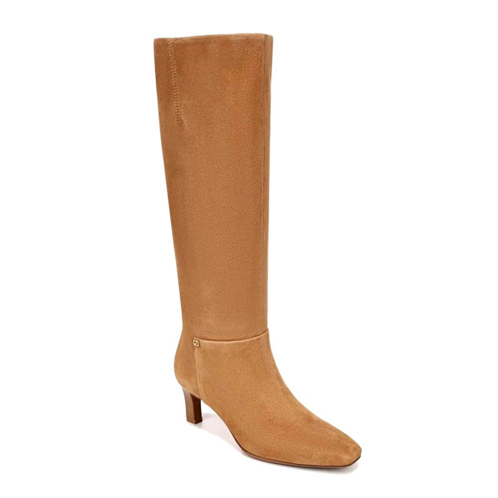 Franco Sarto Timmy Tall Boot Brown Suede Size 7 NIB